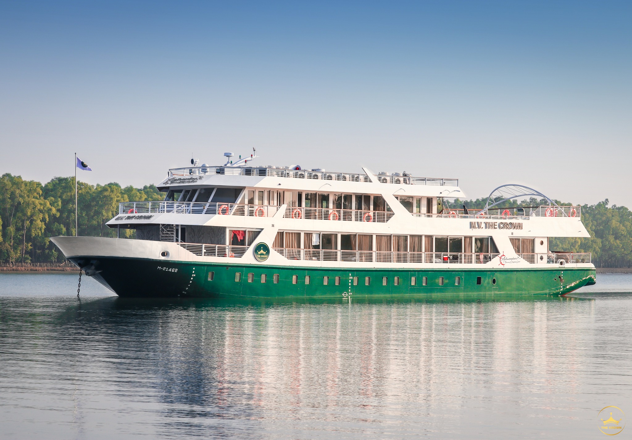 Luxury Cruise Ship in Sundarban